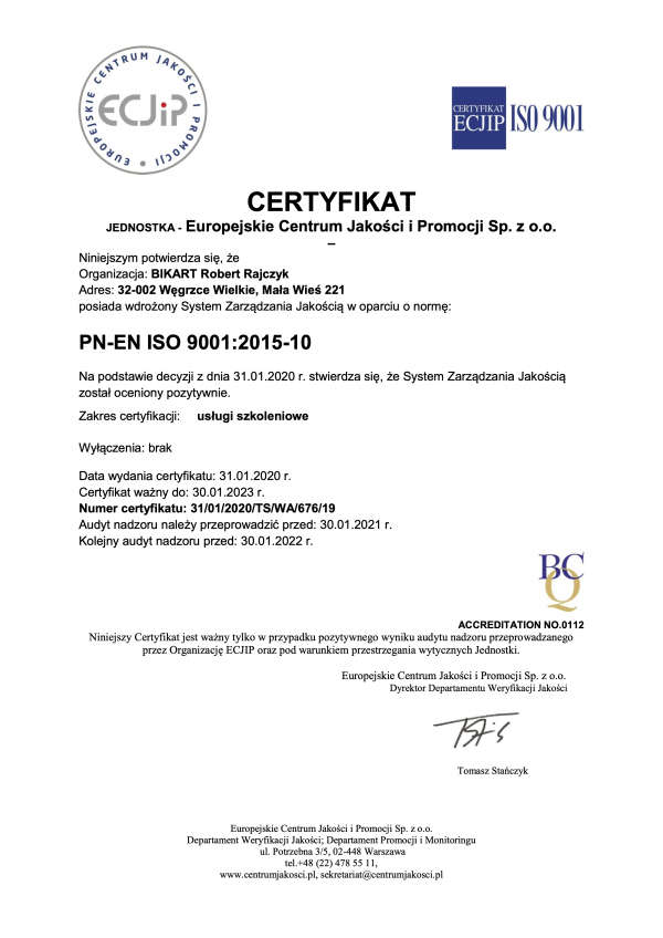 ISO 9001 2020